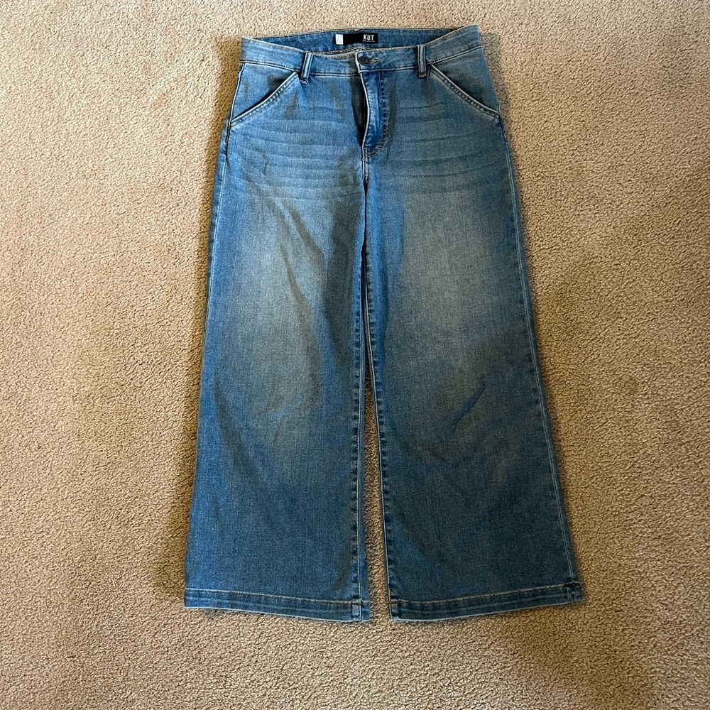 Kut from the Kloth Fab Ab Wide Leg - Meg Jeans
